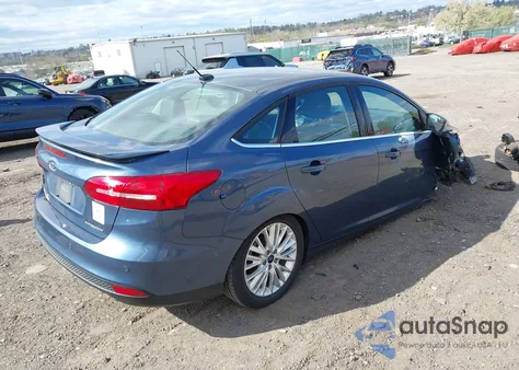 2018 Ford Focus Titanium from USA, damaged, VIN 1FADP3J29JL254861